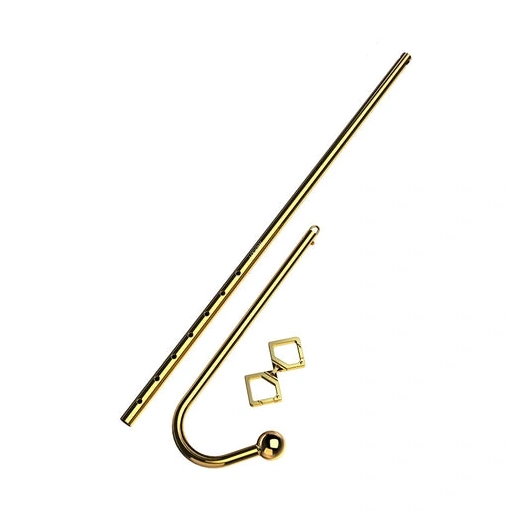 AllNight 3867 Golden Set Anal LOCKINK Adjustable Hook 0822